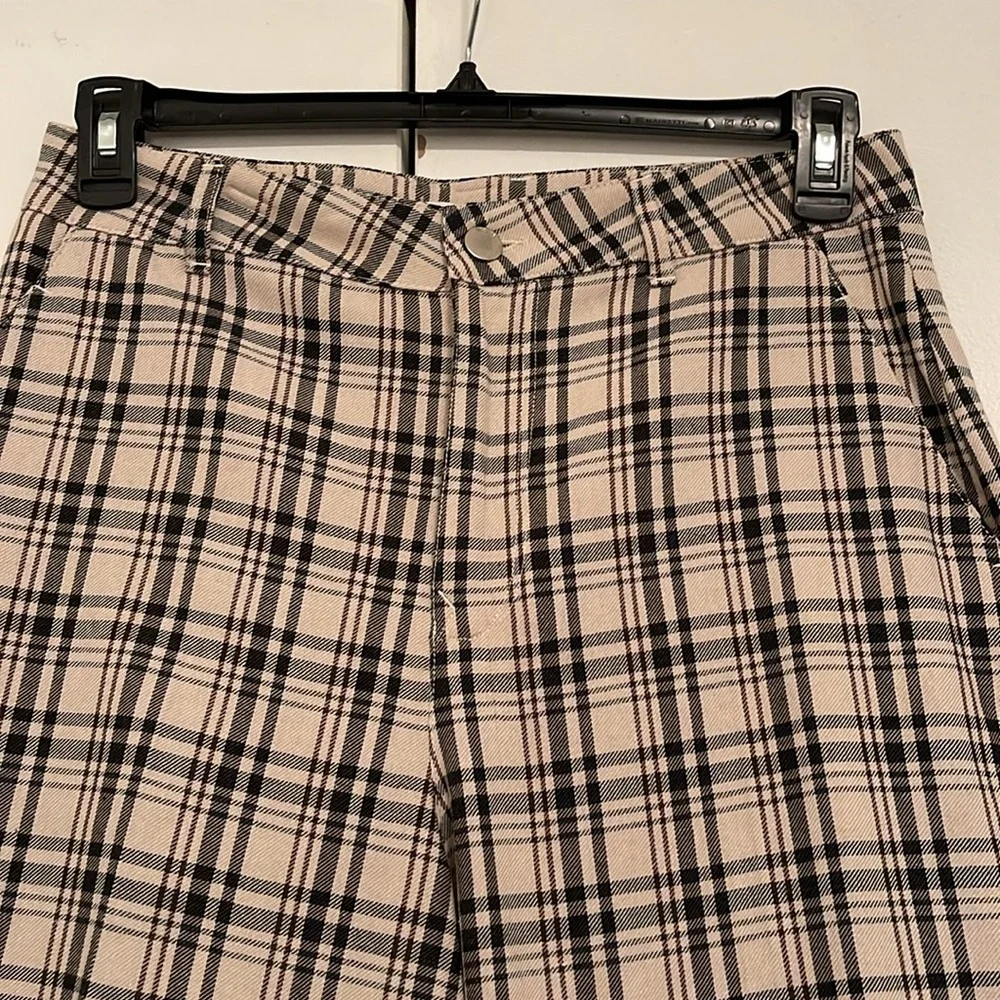 Never worn before - Zara Cuffed Squares pants - Picture 3 of 4